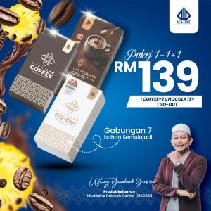 1 Kotak Kopi Madad + 1 Kotak Coklat Madad + 1 Kotak Madad Go-Out